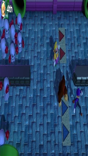 Super Mario Party - Mario, Luigi, Donkey Kong & Wario Battle in a Crazy Race