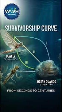 Survivorship Curve (Ecology) | Type I, II, III Made Easy