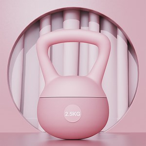 [Hot Item] Gym Equipment Cheap Women Soft PVC Kettlebell for Fitness Home Gym Workout