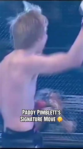 Paddy Pimblett’s First Flying Triangle 👏