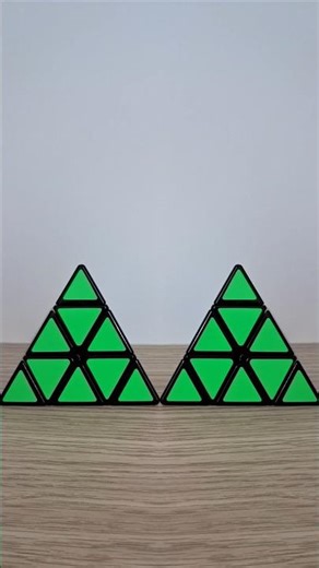 Pyraminx rubik's cube with mirror