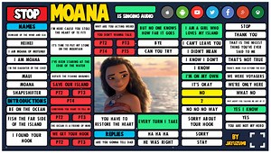 Get Ready to Make Waves with our Moana Soundboard - Play Now!