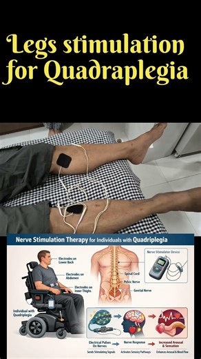 Hand & Leg Electrical Stimulation Therapy | Rehab Demo (Short Video)