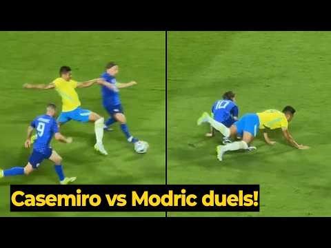 Casemiro’s crazy tackles destroyed Modric and Croatia in a 3-1 victory!