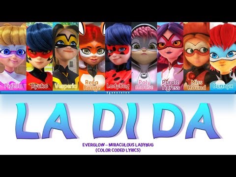 How Would Miraculous Ladybug sing 'LA DI DA' by EVERGLOW (Color Coded Lyrics)