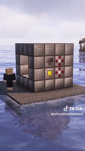 How to Set Up an Extreme Reactor in FTB Oceanblock 2
