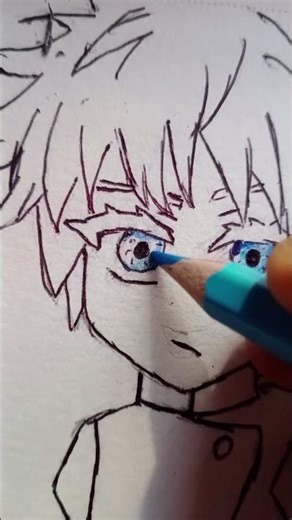 Chibi Gojo Drawing 😍✨ | Cute Satoru Gojo Art