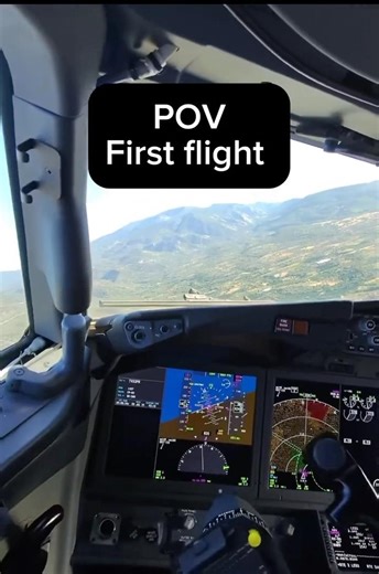 POV my first actual flight. Comments.