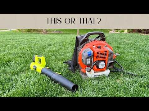 Gas vs Battery Leaf Blower Which One Should You Buy