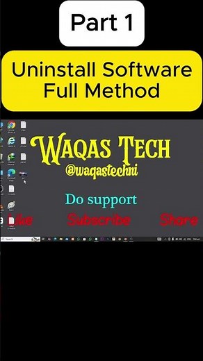 Uninstall Apps in Mac and Windows 10 | Uninstall Laptop Software ( Part 1 )