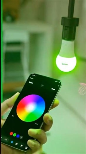 RGB Bluetooth Bulb | Control Light with Your Phone | Smart Color Changing LED Bulb