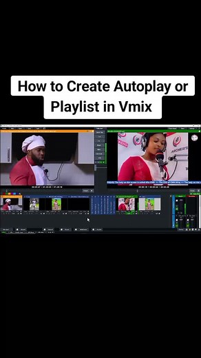 Step-by-step vMix Tutorial for beginners - How to create a playlist or autoplay in Vmix Video Production. Vmix tutorials #vmix #tvproduction #foryou #foryoupage #obitechsolutions #vmixtutorial #tutorial #howto #tech #foryoupageofficiall #trending #ghanatiktok🇬🇭