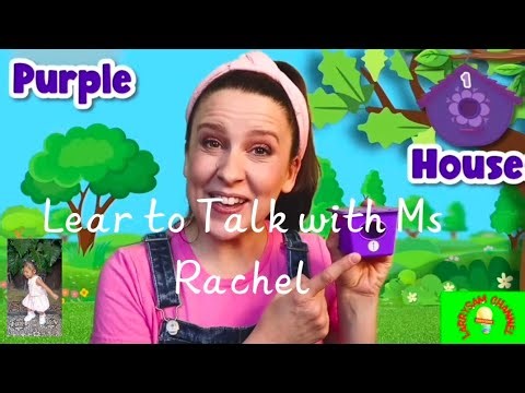 Learn to talk with Ms Rachel =toddler learning video