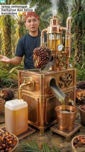 A simple and practical cooking oil making machine, this machine is suitable for palm oil farmers 😁😁 #reels #aividio #motivasi #holidays #tuesday #mesinpembuatminyak | Lusianto Setro