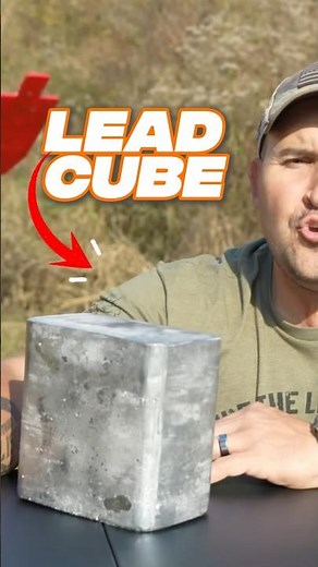 Kentucky Ballistics: Small Arms Vs Lead Block!