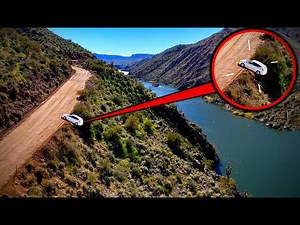DEADLIEST Highway in Arizona " The Apache Trail " 90 Year Old Car Wreck Found!