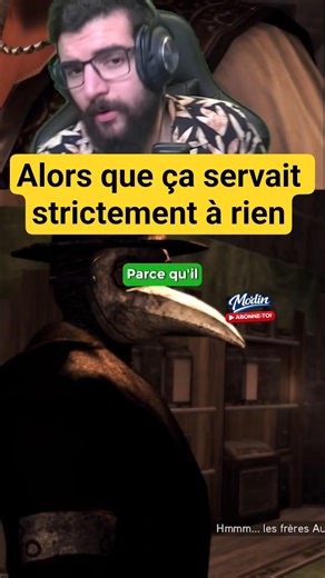 🎮 Did you know that doctors' masks were useless? #gaming #assassinscreed