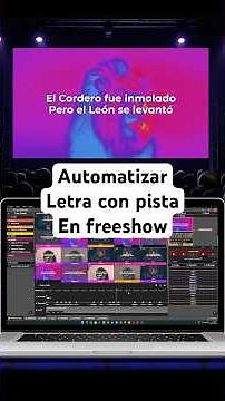 Automatizar Letra con Pista en FREESHOW