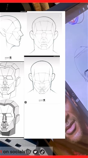 Explore the intricate structures of the face and learn facial anatomy. By focusing on key components, understanding facial features can be simpler than expected. Great information for artists and medical professionals alike! #facialanatomy #artanatomy #drawingfaces #anatomyforartists #anatomystudy | Johnapexart