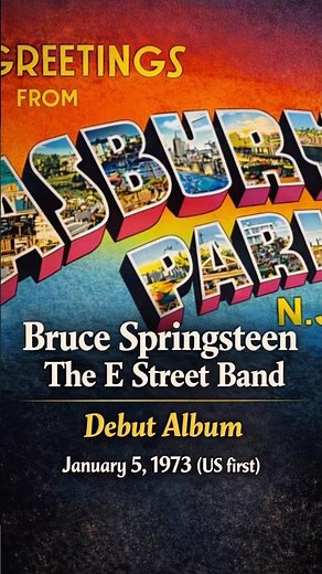 Bruce Springsteen & the E-Street Band - Greetings from Asbury Park, N.J.