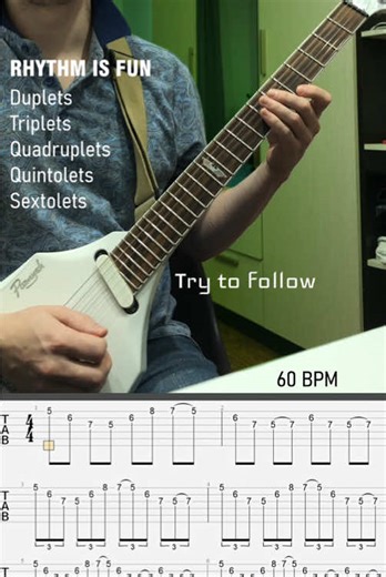 Guitar Tutorial: Mastering Duplets and Triplets