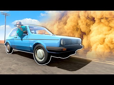 I DROVE THROUGH A SANDSTORM! - The Long Drive Gameplay