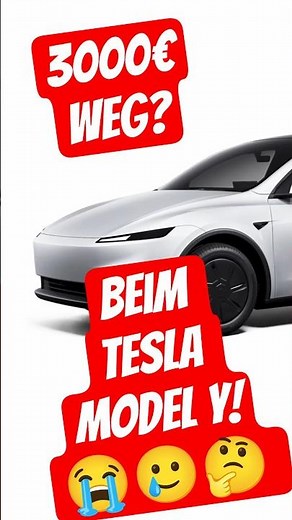3000€ RABATT WEG??? für TESLA MODEL Y STANDARD RWD HINTERRADANTRIEB #tesla #teslamodelyjuniper