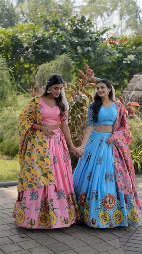 Make a lasting impression with our Silk Party Wear Lehenga. It's not just an outfit; it's a statement. Shop now and be the showstopper at every party! . Product code- 1908167(yellow), 1908154(Blue) . End of Year Sale: 10% Extra OFF* Free Shipping . . . #IndianWeddingSaree #IndianFashion #TraditionalElegance #LehengaLove #BridalSaree #EthnicWear #BridalLehenga #IndianBride #SareeGoals #LehengaCholi #BollywoodInspired #IndianBridalWear #SareeSwag #LehengaFashion #DesiStyle #WeddingSeason #BrideToB