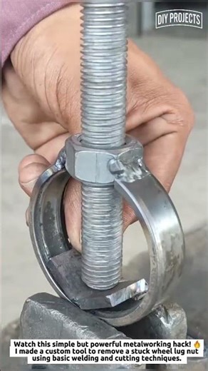 DIY Wheel Lug Nut Remover Tool | Genius Metalworking Hack