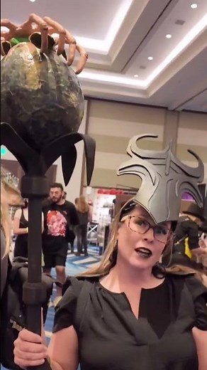 Alien Queen cosplay at ‪@SpookyEmpireInc‬