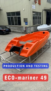 Welcome to Visit Our Boat Factory Have you ever seen how an HDPE boat is made from start to finish? Today, we welcomed international visitors to our factory to explore the full production process of the ECO-mariner 49. From rotational molding of the HDPE hull to hands-on assembly, every step reflects our commitment to quality and durability. 🛠️ We’re proud to showcase how our boats are built — and we always welcome customers to visit us, inspect the process, and discuss cooperation face-to-face