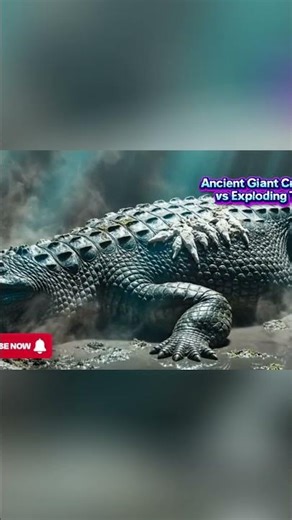 Giant Crocodile vs Exploding Toad: Ancient Swamp Battle! #shorts