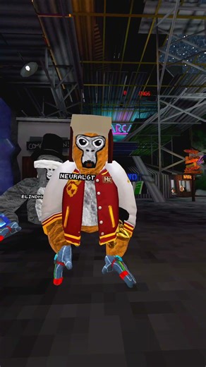 THIS IS THE FINAL CHANGE! #gorillatag #animalcompany #vr #gtag #shorts #dublagem