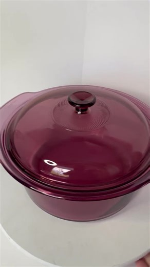 Corningware Visions 5 L Cranberry Teflon Bottom Dutch Oven Stock Pot Pyrex With Lid - Etsy