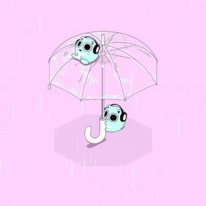 Rain drop Quartet 🩷🩵 #bluehamham #music #tiny #cute #reelsfb #viralvideo #fyp #fbreelsvideo #fbreels | Blue Hamham