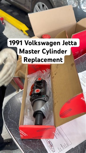 1991 Volkswagen Jetta Master Cylinder Replacement #volkswagen #audi #cars #automobile #fyp