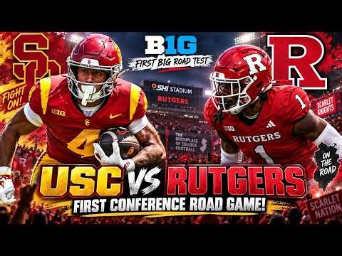 USC vs Rutgers Preview & Predictions | Trojans Hit the Road for Their First Big Ten Conference Test!