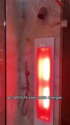 Luxe badkamer met sunshower en slimme verlichting