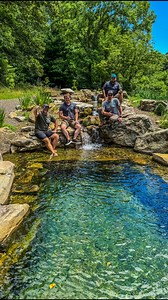 I had alot of fun swimming in this one! Black Koi Water features | Greg Wittstock the Pond Guy