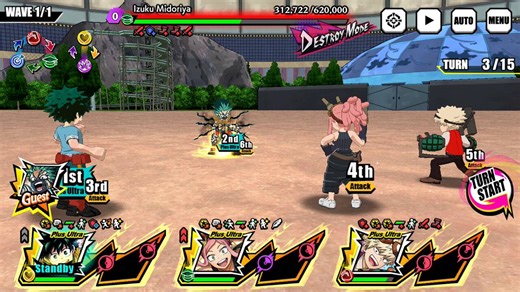 Deku's Plus Ultra has anime screenshots, that's so sweet😭 I appreciate them including Bakugo's fist in the compilation. It's truly the last unit of this game, I'm so sad.