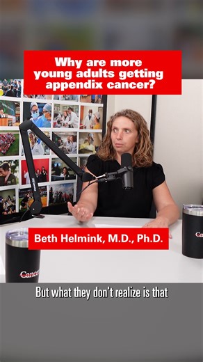 MD Anderson Cancer Center on Instagram: ""People get colonoscopies and they come to me so frustrated that their colonoscopy didn't show anything. But what they don't realize is that a colonoscopy is never going to look inside the appendix," says our Dr. Beth Helmink. Appendix cancer is often misdiagnosed, especially in women where it is sometimes attributed to ovarian cancer. A lot of times, there are no symptoms at first. In this podcast episode, Dr. Helmink and Dr. John Paul Shen discuss treat