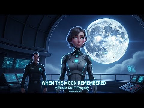 When The Moon Remembered 🌕 | Heart-Touching Sci-Fi Love Story | 3D Cinematic Short Film
