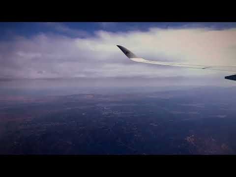Brown Noise with Airplane View | Perfect for Sleep, Study & Relaxation | Block Background Noise