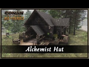 HOW TO BUILD A ALCHEMIST HUT [SPEED BUILD] - CONAN EXILES