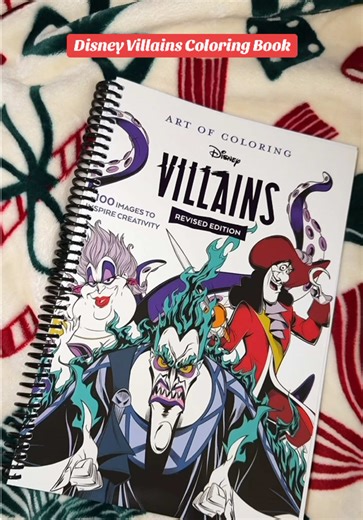 Disney Villains coloring book! 🖍️✨ ohhh this is a good one, there’s sooo many pages!!! #disney #disneyvillains #disneycoloringbook #coloringbook #tiktokshopblackfriday