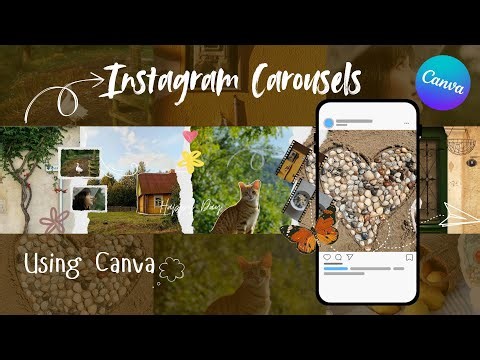 How to Make Instagram Carousel in *Canva* | Step by Step Tutorial