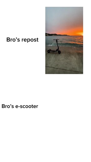 Bros e-scooter vs bros reposts #escooter #kukirin | E Scooter
