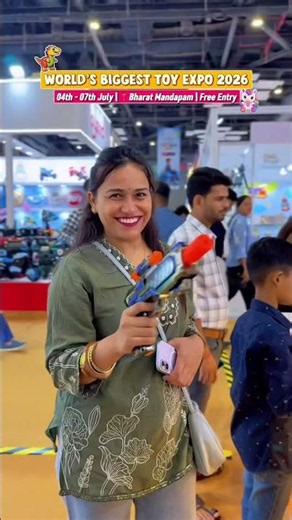 India's Biggest Toy Expo 2026 in Delhi 😍 FREE Entry!