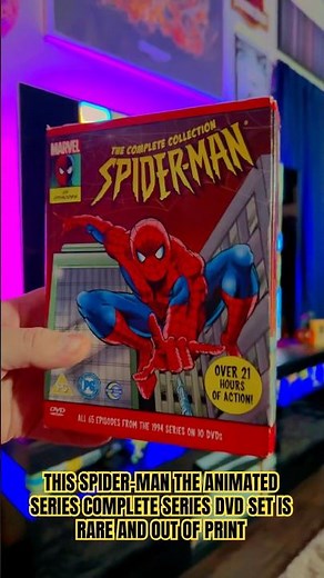 This Complete Series DVD Set For Spiderman The Animated Series Is Super Rare #spiderman