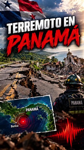 🚨 La tierra sacudió a Panamá. Grietas gigantes cerca de Burica. Carreteras partidas. Viviendas colapsadas. Magnitud 7.7 (primero reportada como 8.0). Se sintió hasta Costa Rica y Colombia. 27 heridos leves. Sin bajas confirmadas hasta ahora. #ultimominuto #noticias #ultimahora #terremotopanama #tiktokinforma